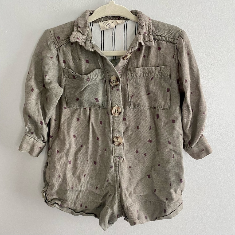 Jessica Simpson 12 month long sleeve romper